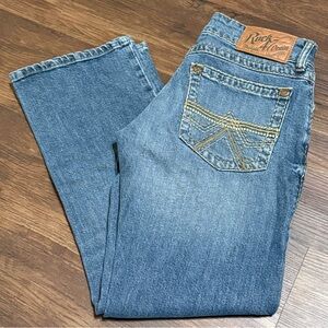 Rock Revival Denim with Gold Accents